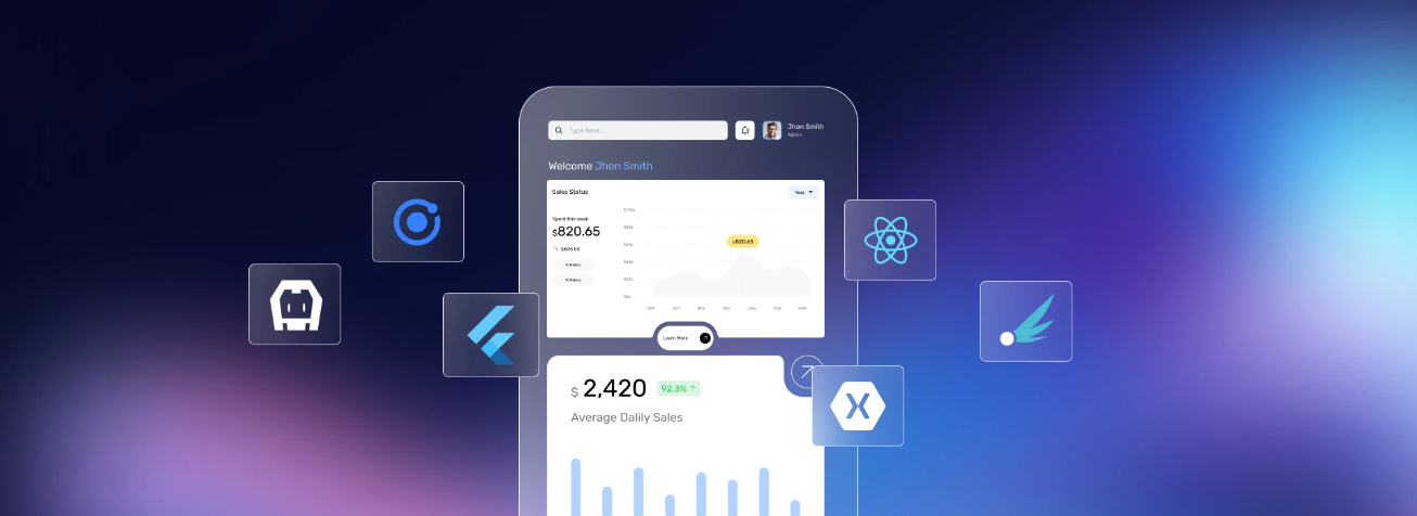 Top 6 Mobile App Development Frameworks Ruling the Market in 2025