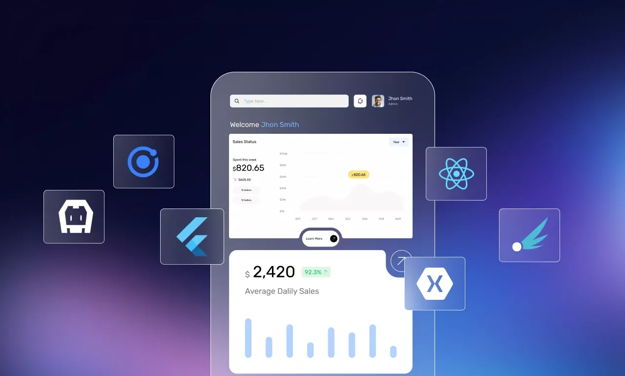 Top 6 Mobile App Development Frameworks Ruling the Market in 2025