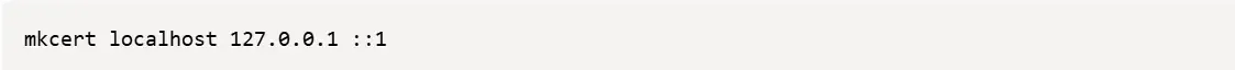 mkcert_localhost
