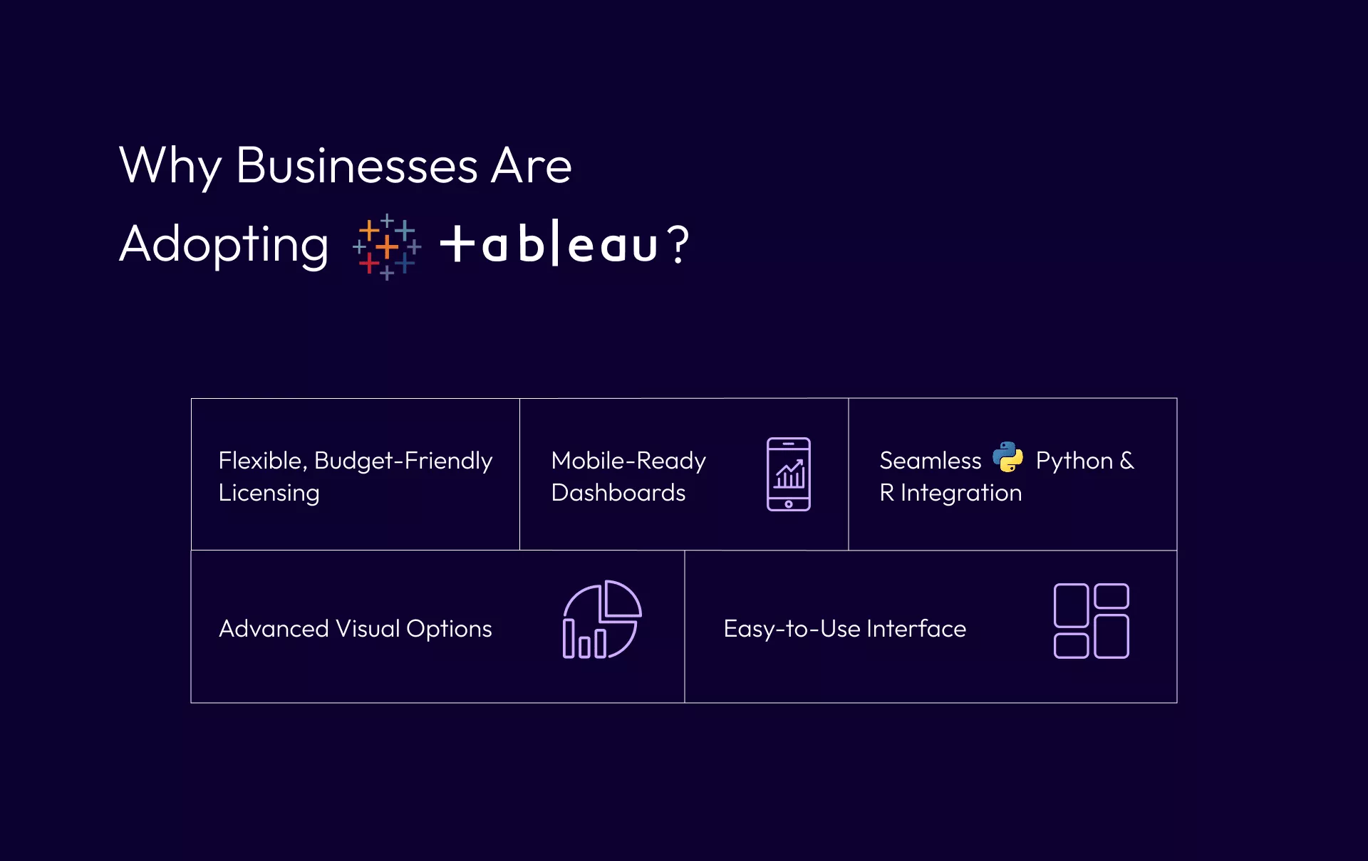 Benefits of Tableau